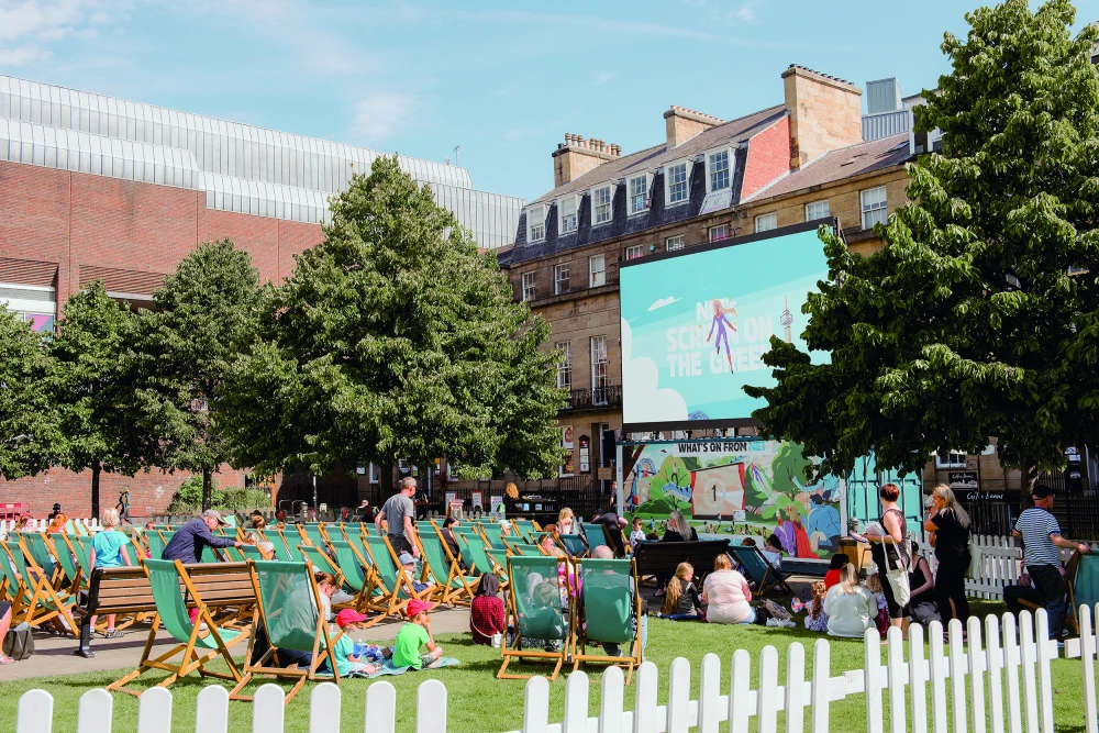 NE1's Screen on the Green at Old Eldon Square
