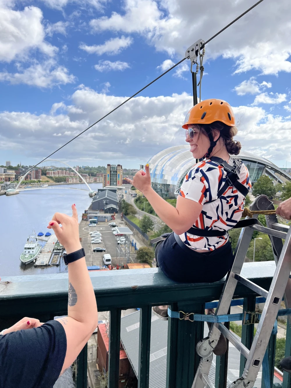 NE1's Tyne Bridge Zipline