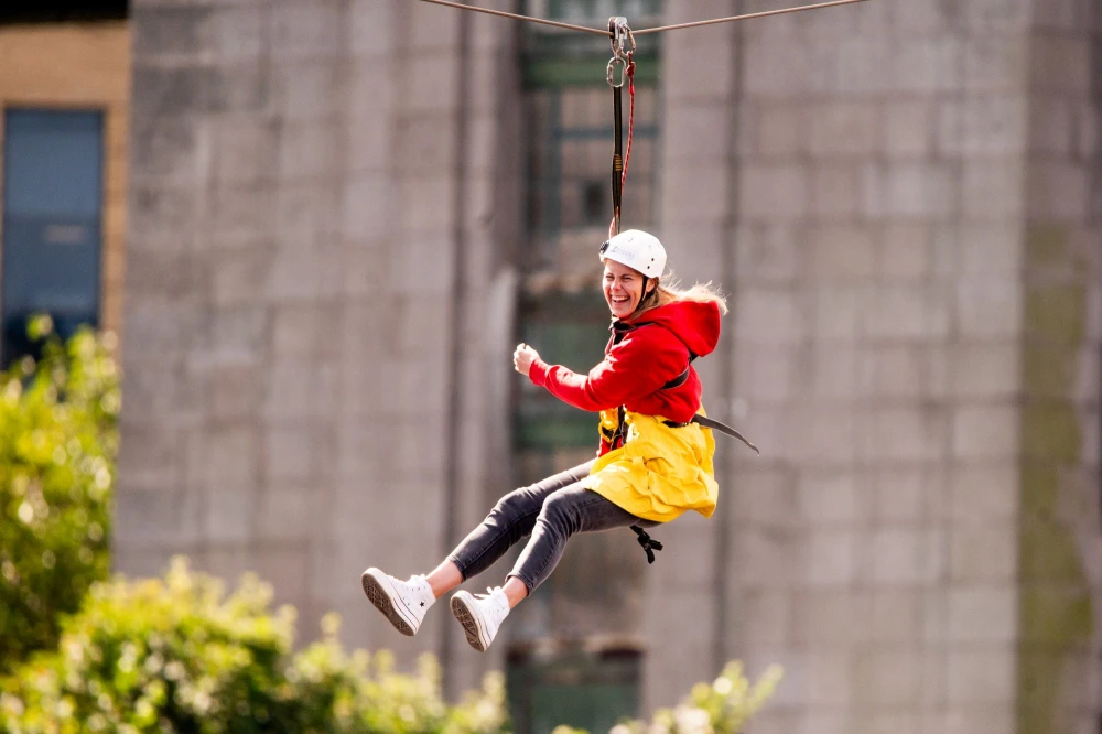 Tyne Bridge Zipline, Image by TyneSight Photograhic for NE1