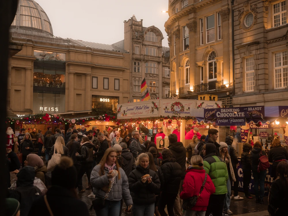 Newcastle's Christmas market