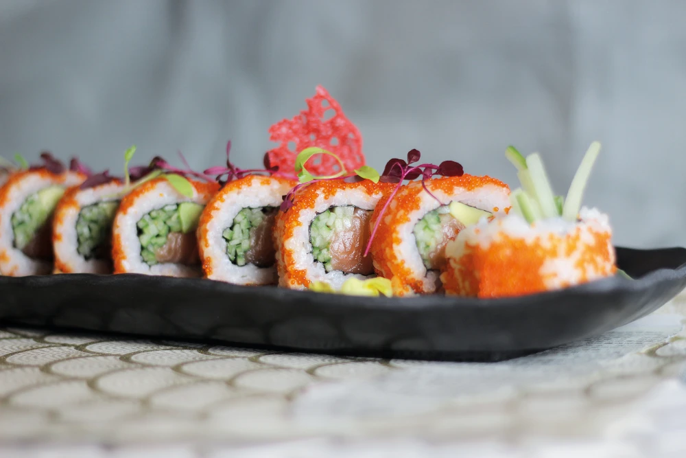 Umai Mi's Salmon Sakura Roll