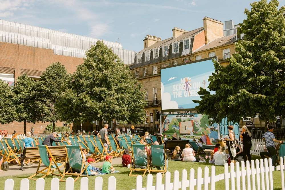 Newcastle World | May 2025 | Newcastle's Screen On The Green returns for summer 2025 with hundreds of films and live sport shown