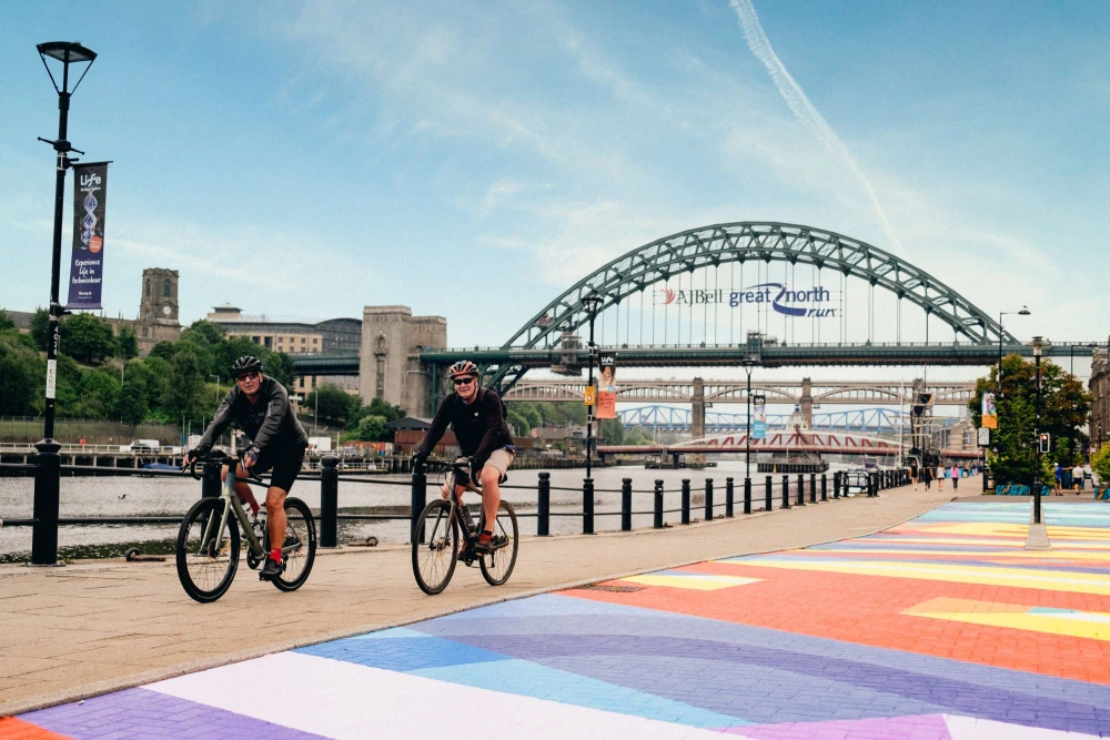 Chronicle Live | Jul 2025 | Huge 90 metre mural appears in Newcastle as artists create masterpiece in old bus lane