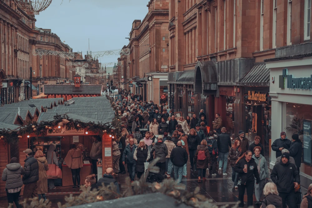 Chronicle Live | Nov 2025 | Photos of Newcastle Christmas Market on busy Saturday in city centre