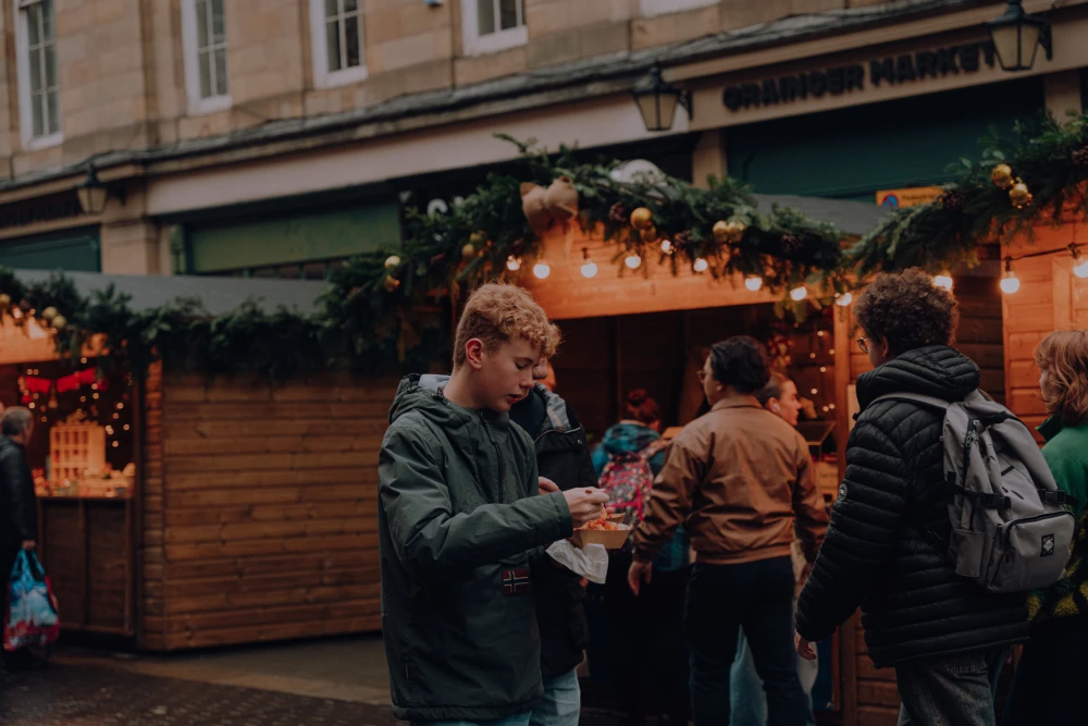 Chronicle Live | Dec 2025 | Newcastle Christmas Market stall where 'there's always a queue' and you might see a celebrity