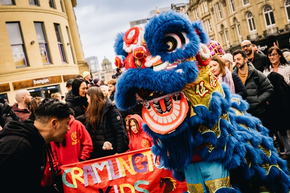 Chronicle Live | Feb 2026 | 21 photos as Chinese New Year brings Grainger Market 'to a standstill' in Newcastle