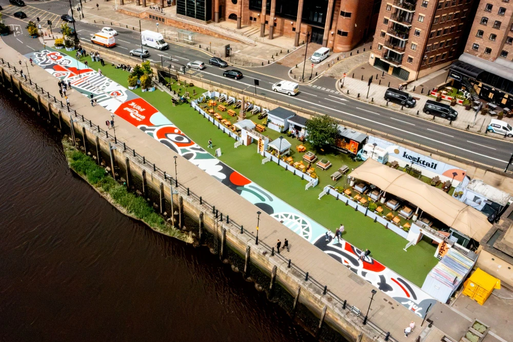 The Northern Echo | Jun 2026 | Great North Run mural unveiled by Sir Brendan Foster