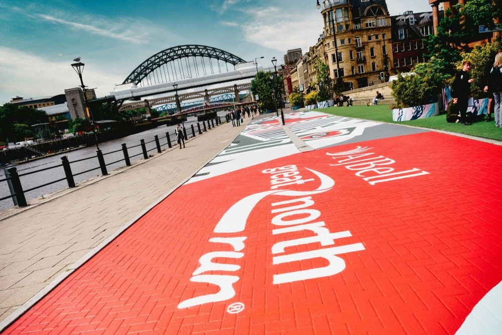 Local TV | Jun 2026 | Newcastle Quayside Mural Marks Great North Run Anniversary